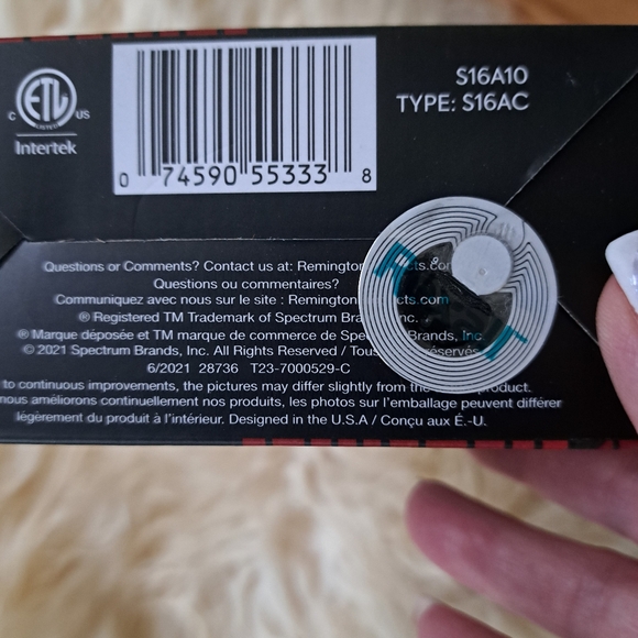 Curling iron.  Used Once - Picture 4 of 4